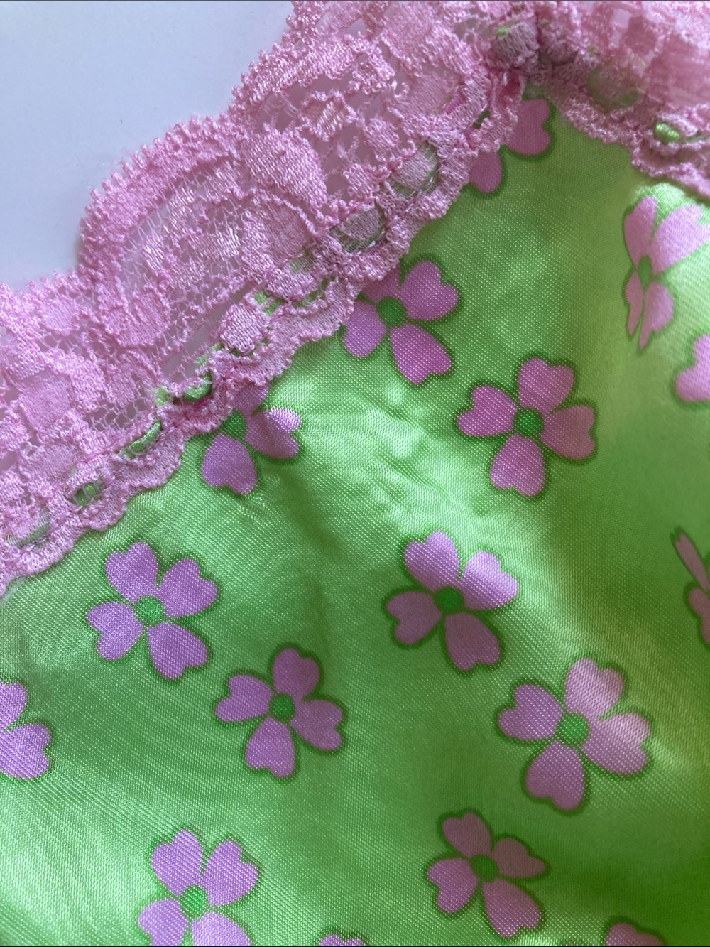 Vintage Disney Thumper Satin Lace Camisole Top Sz S - Picture 14 of 16